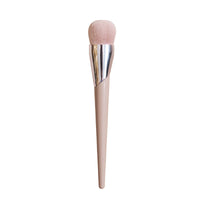 HKM-348115 Nude Pink Makeup Brush Set with 15 Essential Tools for Flawless Application