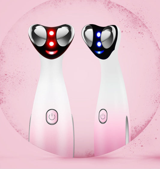 HKM-783827 Eye Beauty RF Radio Frequency Massager with LED Light Therapy for Dark Circles and Wrinkle Reduction