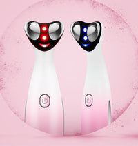 HKM-783827 Eye Beauty RF Radio Frequency Massager with LED Light Therapy for Dark Circles and Wrinkle Reduction