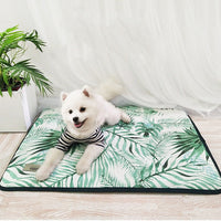 HKM-861651 Cool Summer 3D Printed Ice Silk Pet Mat - Non-Stick & Cooling Comfort