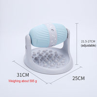 HKM-018067 Leaking Drum-Type Slow Feeder Toy for Dogs – Available in Blue, Pink, Green