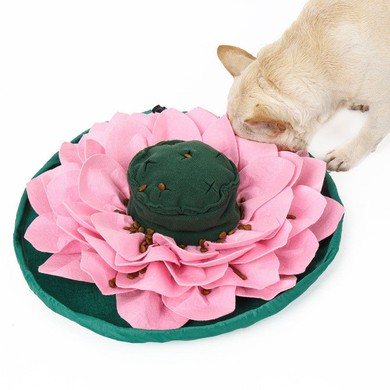 JMT-224330 Pet Training Sniffing Mat with Detachable Design for Dogs - Soft, Colorful Activity Pad for Stress Relief and Learning