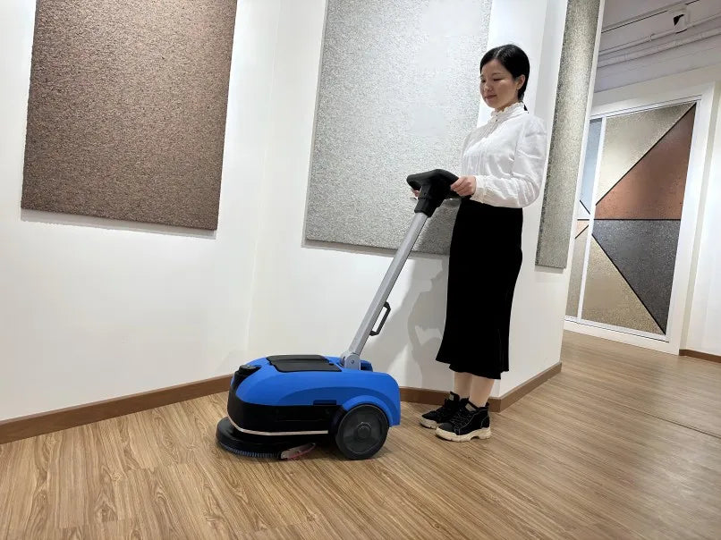 KTX-046803 Portable Lithium Battery Floor Scrubbing Machine for Office Cleaning