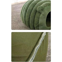 HKM-791187 Cozy Pet Bed and Basket for Cats and Dogs, Ideal for Kittens and Puppies, 38*42*33cm