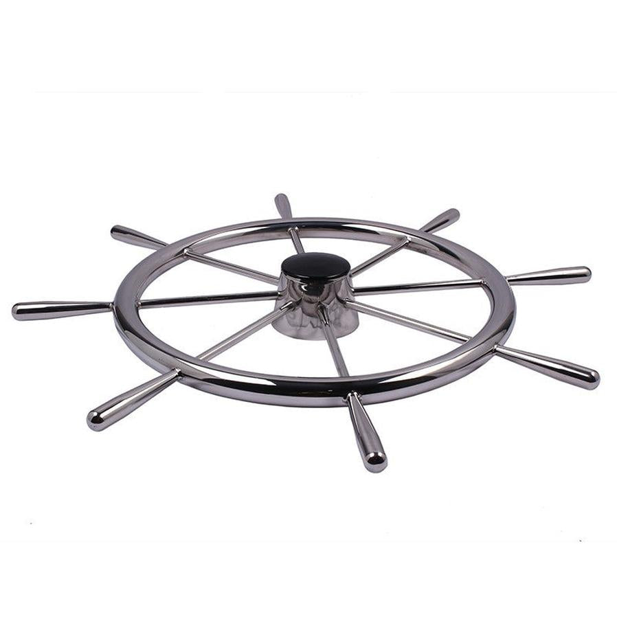 HKM-122003 Stainless Steel Steering Wheel for Yacht Accessories - Durable Marine Hardware