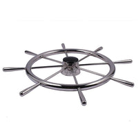 HKM-122003 Stainless Steel Steering Wheel for Yacht Accessories - Durable Marine Hardware