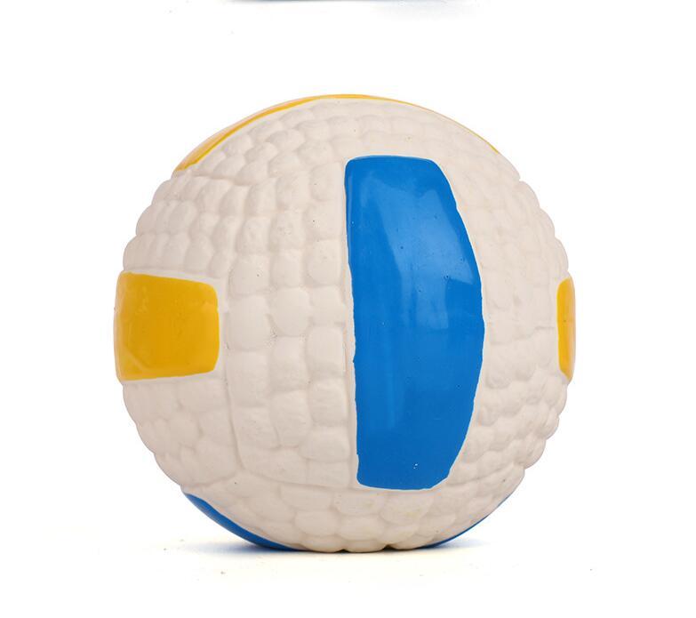 HKM-643987 Durable Interactive Latex Dog Training Sound Ball – Assorted Shapes (9.5cm and 14cm)