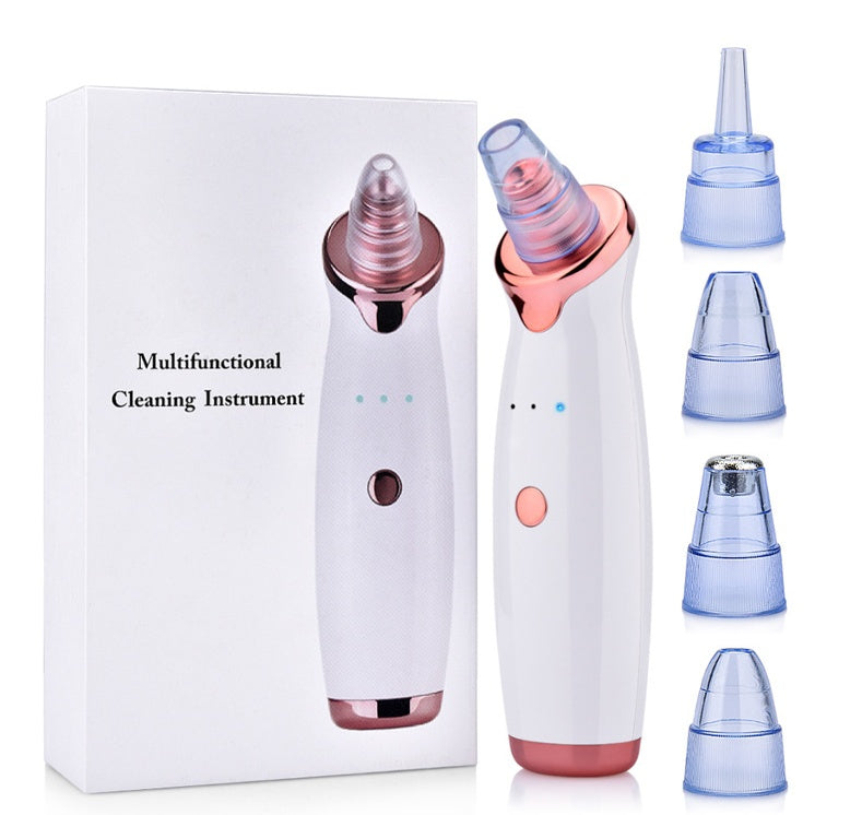KTX-962323 Ultrasonic Facial Scrubber with Blackhead Removal and Skin Rejuvenation Functions