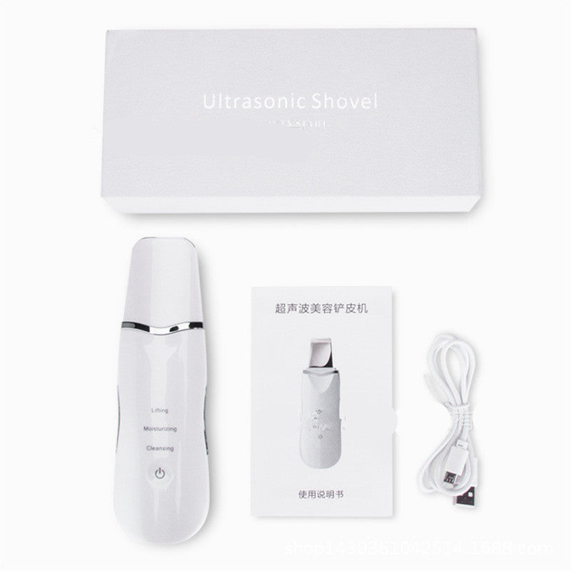 KTX-962323 Ultrasonic Facial Scrubber with Blackhead Removal and Skin Rejuvenation Functions