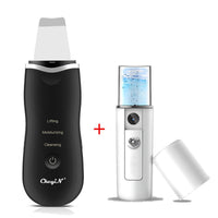 HKM-962323 Ultrasonic Facial Scrubber with Blackhead Removal and Skin Rejuvenation Functions