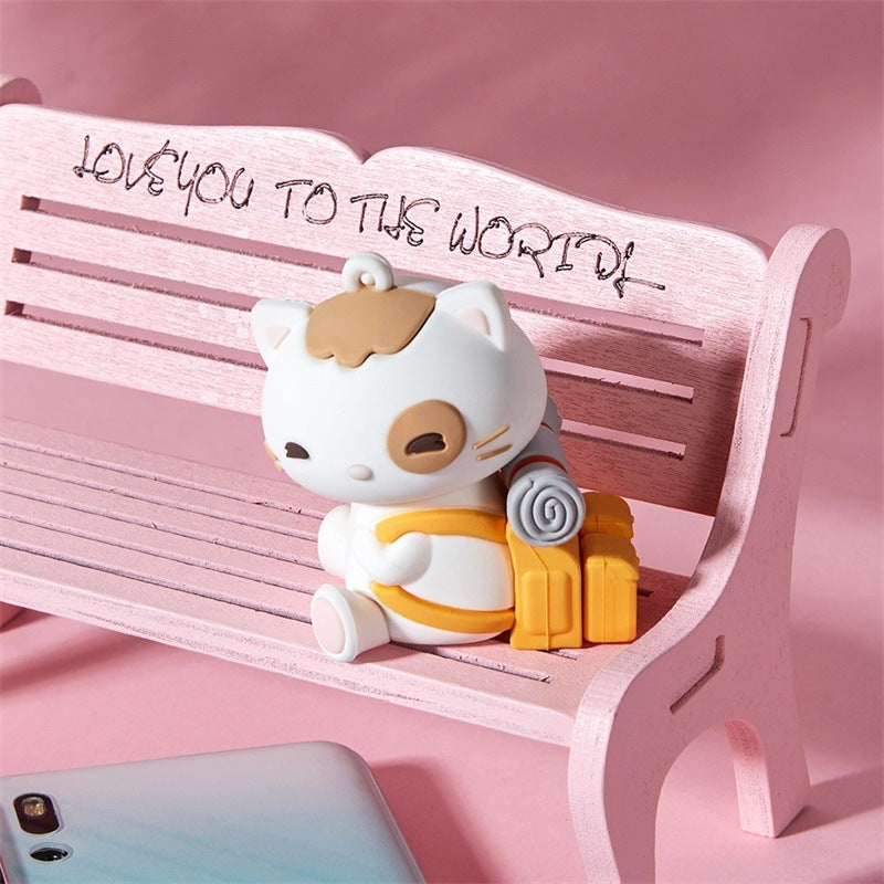 KTX-001811 Flexible Retractable Desktop Phone Holder - Multi-Functional Lazy Stand in Red and Yellow