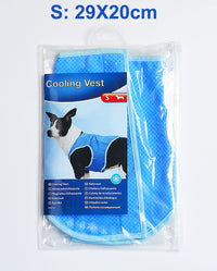 HKM-262163 Cooling PVA Vest for Pets - Reusable Summer Apparel for Dogs and Cats