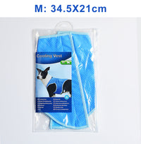 HKM-262163 Cooling PVA Vest for Pets - Reusable Summer Apparel for Dogs and Cats