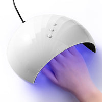 HKM-025299 36W USB UV LED Nail Lamp with 12 Beads and Multiple Timer Settings