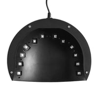 HKM-025299 36W USB UV LED Nail Lamp with 12 Beads and Multiple Timer Settings