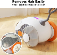 HKM-707219 Rechargeable Interactive Cat Toy with Joystick Remote Control for Indoor Cats – Automatic Moving Fun for All Breeds