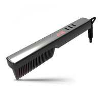 HKM-500947 LED Display Anion Hair Straightening Comb for Wet & Dry Hair with Adjustable Temperature