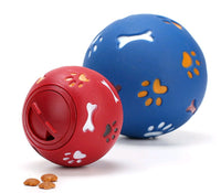 HKM-706067 Multicolor Rubber Puzzle Ball for Medium and Large Dogs - Interactive Pet Toy