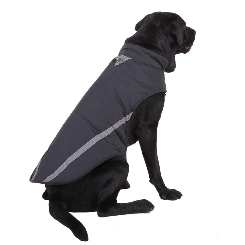 HKM-287699 Comfortable Cotton Hooded Jacket for Large Dogs ¨C Sizes S to 2XL