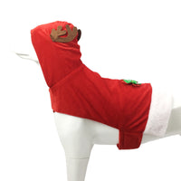 HKM-144595 Reflective Reversible Winter Dog Coat - Adjustable Windproof Jacket for Small to XXL Dogs