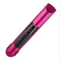 HKM-434259 Portable Wireless Hair Straightener with USB Charging and Temperature Control