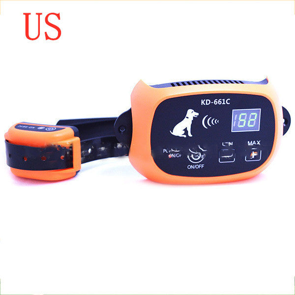 HKM-361939 Wireless Dog Containment Fence System - Portable Electronic Safety Barrier for Dogs Up to 500 Meters