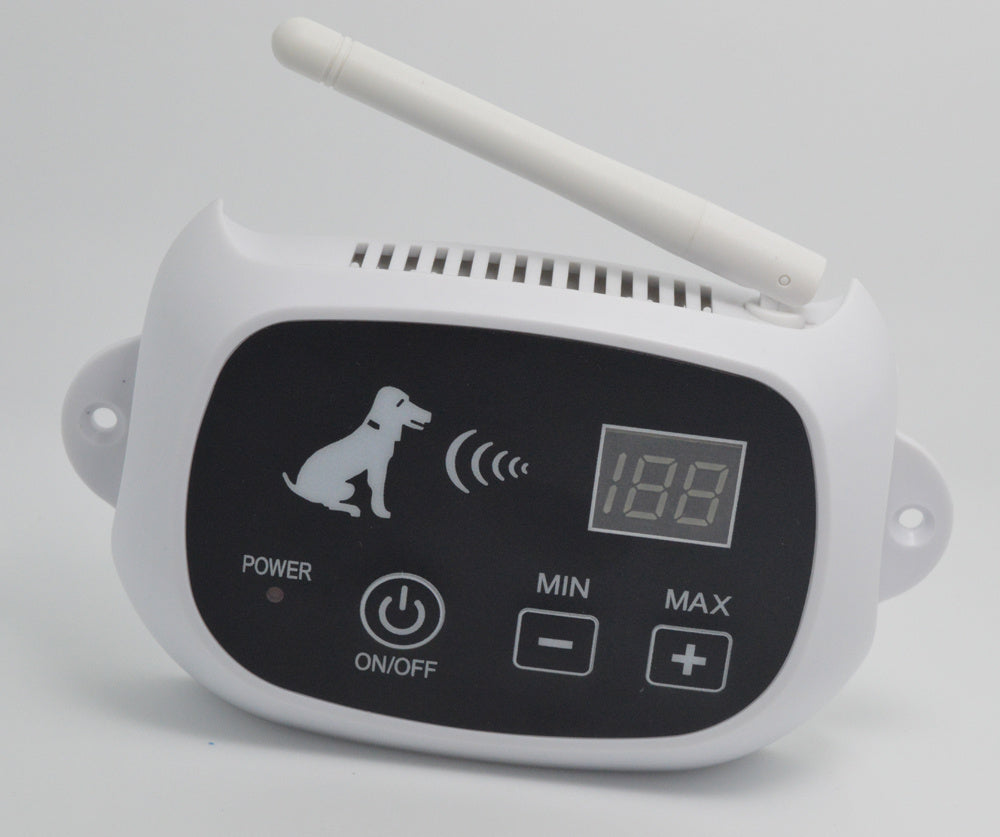 HKM-361939 Wireless Dog Containment Fence System - Portable Electronic Safety Barrier for Dogs Up to 500 Meters