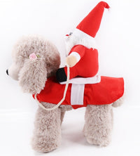 HKM-717459 Cozy Cotton Winter Coat for Dogs and Cats - Reversible Holiday Apparel