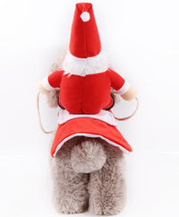 HKM-717459 Cozy Cotton Winter Coat for Dogs and Cats - Reversible Holiday Apparel