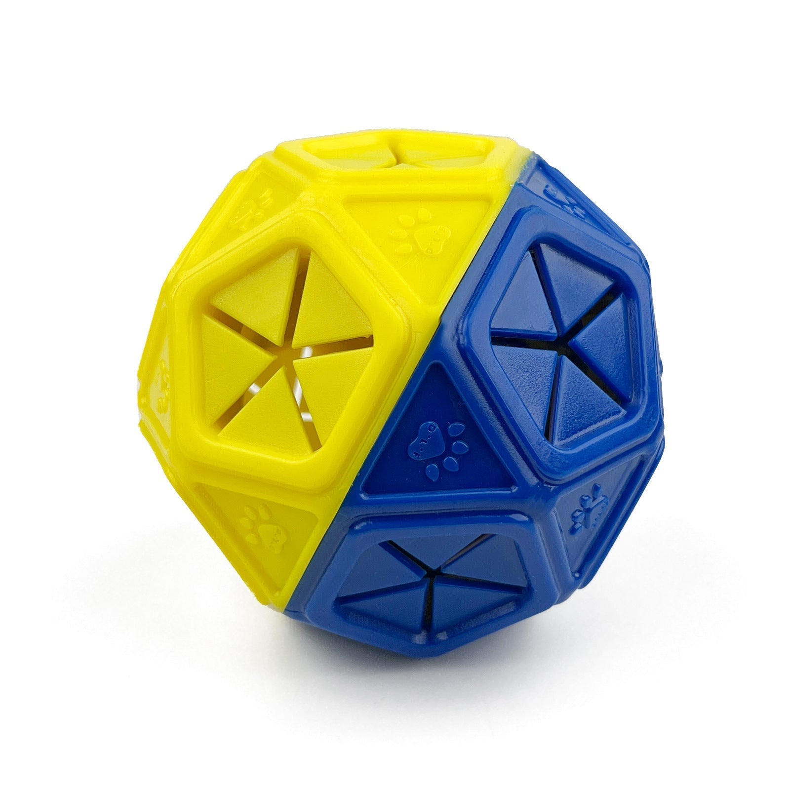 HKM-933459 Interactive Bite-Resistant Food Dispensing Ball for Dogs and Pets - Hollow Puzzle Toy for Indoor and Outdoor Use