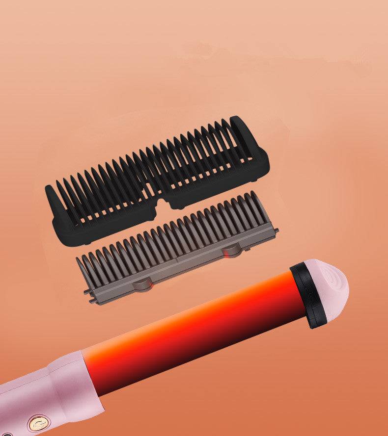 HKM-531411 Ladies Anti-Static Hairdressing Comb with Tourmaline Ceramic Heat Technology