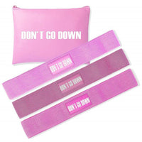 HKM-265427 3-Piece Customized Resistance Bands Set for All Fitness Levels