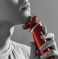 HKM-333139 3D Floating Electric Shaver with Dual Speed Control and IPX7 Waterproof Design