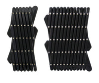 HKM-386579 Telescopic Pet Window Fence for Safe Travel - Durable Polypropylene in Black