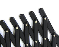 HKM-386579 Telescopic Pet Window Fence for Safe Travel - Durable Polypropylene in Black