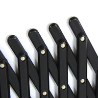 HKM-386579 Telescopic Pet Window Fence for Safe Travel - Durable Polypropylene in Black