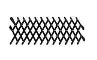 HKM-386579 Telescopic Pet Window Fence for Safe Travel - Durable Polypropylene in Black