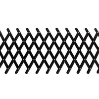 HKM-386579 Telescopic Pet Window Fence for Safe Travel - Durable Polypropylene in Black
