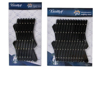 HKM-386579 Telescopic Pet Window Fence for Safe Travel - Durable Polypropylene in Black