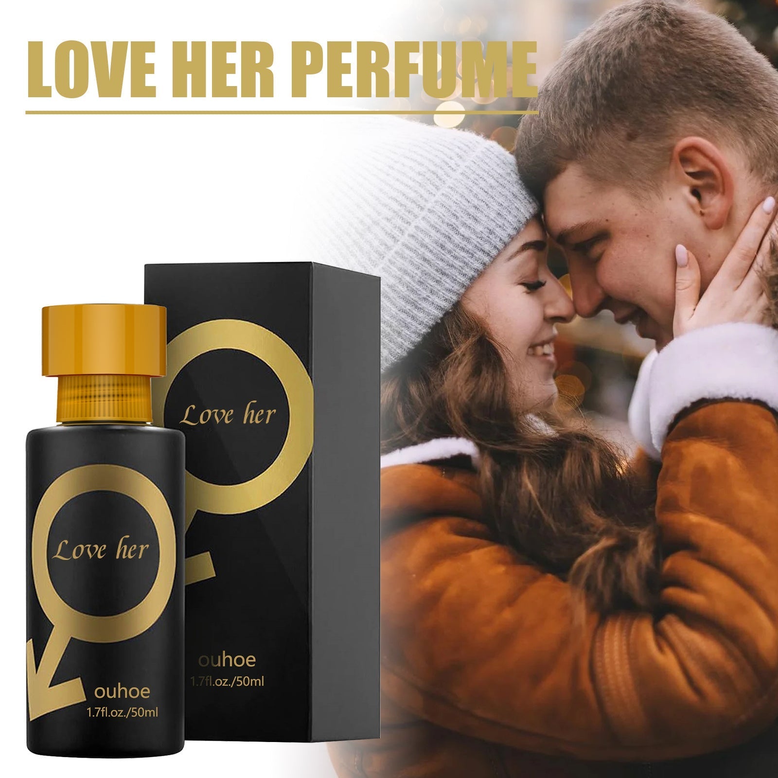 HKM-012371 Charming Portable Perfume with Golden Bell Cypress Leaf and Musk Rose Oils