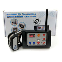 HKM-483731 Wireless Dog Training Device with Electronic Fence and Remote Control Function