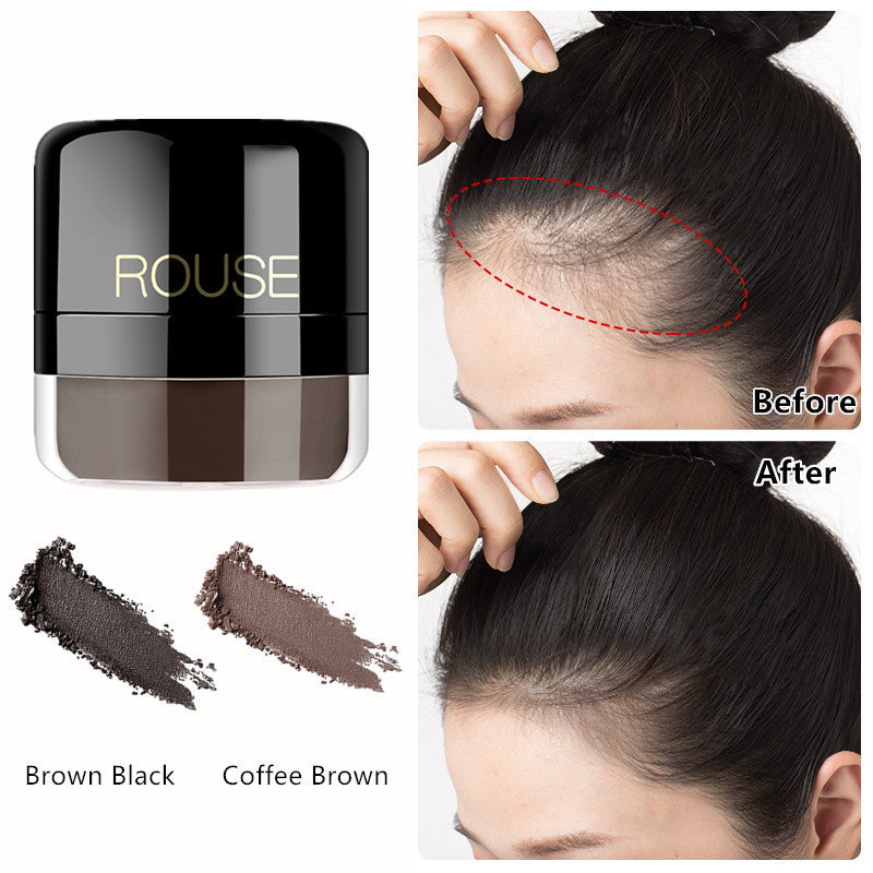 HKM-142291 Hairline Filling Powder for Even Skin Tone - Mica-Based, Available in Brown and Black