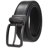 HKM-294419 Rotatable Classic Pin Buckle Leather Belt for Men - Model LY35-ZZ4020-3