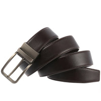 HKM-294419 Rotatable Classic Pin Buckle Leather Belt for Men - Model LY35-ZZ4020-3