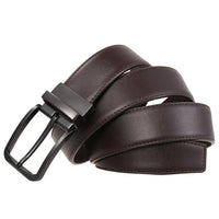 HKM-294419 Rotatable Classic Pin Buckle Leather Belt for Men - Model LY35-ZZ4020-3
