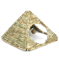 HKM-253203 Foldable Grass Nest for Small Pets - Ideal for Rabbits, Hamsters, Hedgehogs, and Guinea Pigs