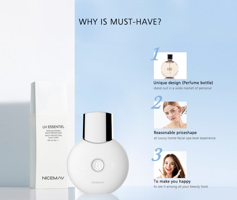 HKM-083859 Sonic Cleansing Device for Blackhead Removal and Skin Exfoliation