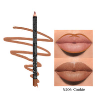 HKM-368531 Matte Finish Long-Lasting Wood Lip Liner - 24-Hour Water-Resistant Color