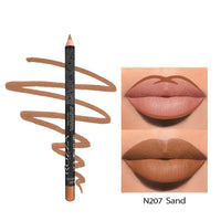 HKM-368531 Matte Finish Long-Lasting Wood Lip Liner - 24-Hour Water-Resistant Color