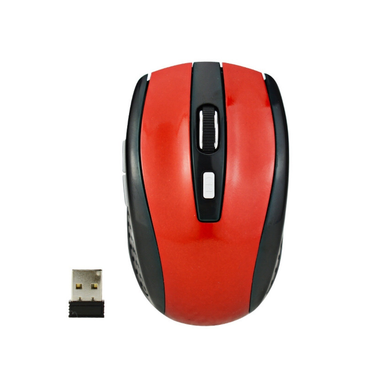 KTX-536659 2.4GHz Wireless Optical Mouse - Ergonomic Design, Adjustable DPI, 6 Buttons, Portable and Lightweight